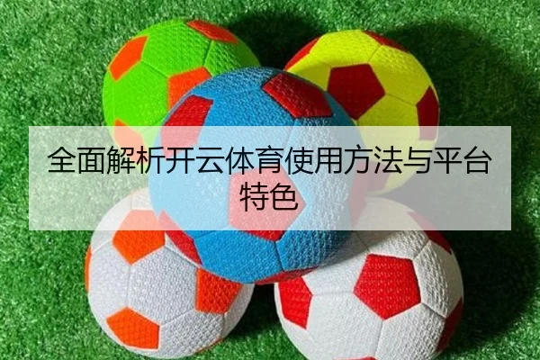 全面解析开云体育使用方法与平台特色
